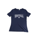 Women's V-neck Unofficial DC Arch Logo T-Shirts