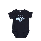 Babies DC Love Logo Onesies