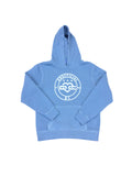 Kids Pigment Dye Circle of Love Logo Hoodies