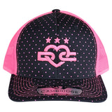 DC Love Polka Dot Mesh Trucker Hats