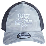 DC Love Logo (Outline) Camo Baseball Cap