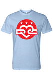 Men's DC Love Simple Circle Logo T-Shirt (Red Version)