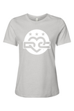 Women's DC Love Simple Circle Logo T-Shirt (White Version)
