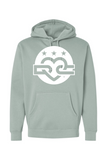 DC Love Simple Circle Logo Heavyweight Hoodies (White Version)