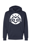 DC Love Simple Circle Logo Heavyweight Hoodies (White Version)