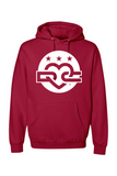 DC Love Simple Circle Logo Heavyweight Hoodies (White Version)