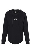 Women's Embroidered V-Neck DC Love Logo Hoodies