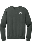 Unisex DC Love Embroidered Logo Sponge Fleece Drop Shoulder Crewneck Sweatshirt