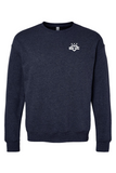 Unisex DC Love Embroidered Logo Sponge Fleece Drop Shoulder Crewneck Sweatshirt