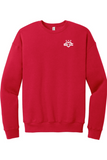 Unisex DC Love Embroidered Logo Sponge Fleece Drop Shoulder Crewneck Sweatshirt