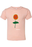 Toddlers Pierce Sunflower T-Shirts