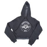 Women's Circle of Love Logo Crop Fleece Hoodies
