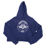 Women's Circle of Love Logo Crop Fleece Hoodies