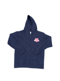 Kids DC Love Shield Logo Zipper Hoodies