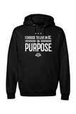 "I Choose DC On Purpose" Hoodie – Premium Fleece Sweatshirt for Intentional DC Living