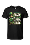 Kids; Sassy Classy & A Little Bit Lucky - St. Patrick's Day T-Shirt