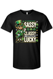 Sassy, Classy and A Little Bit Lucky - St. Patrick's Day T-shirt